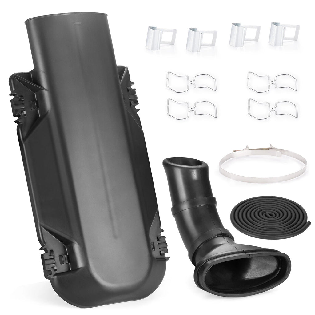 Air Box Lid Cover Cap + Seal + Clip + Clamp + Duct Boot for Yamaha Banshee 350 (1987–2006)