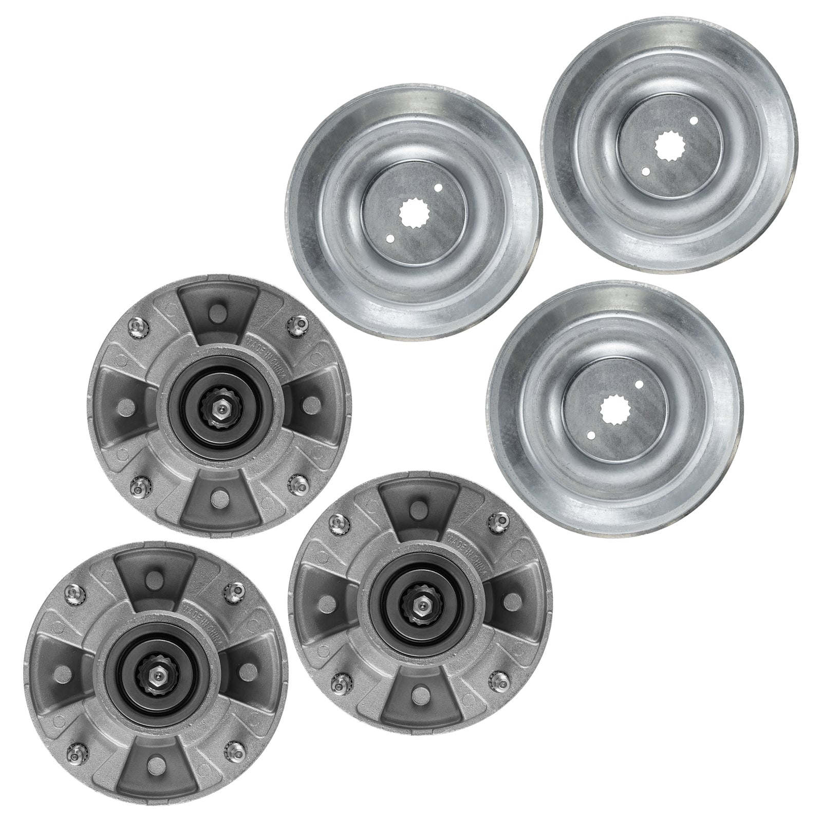Spindle Assembly with Pulley for John Deere LT133 LT155 LT160 (1998–2013)