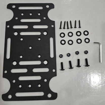 Mailbox Mounting Plate for 4x4 Wood and Hollow Post Compatibility