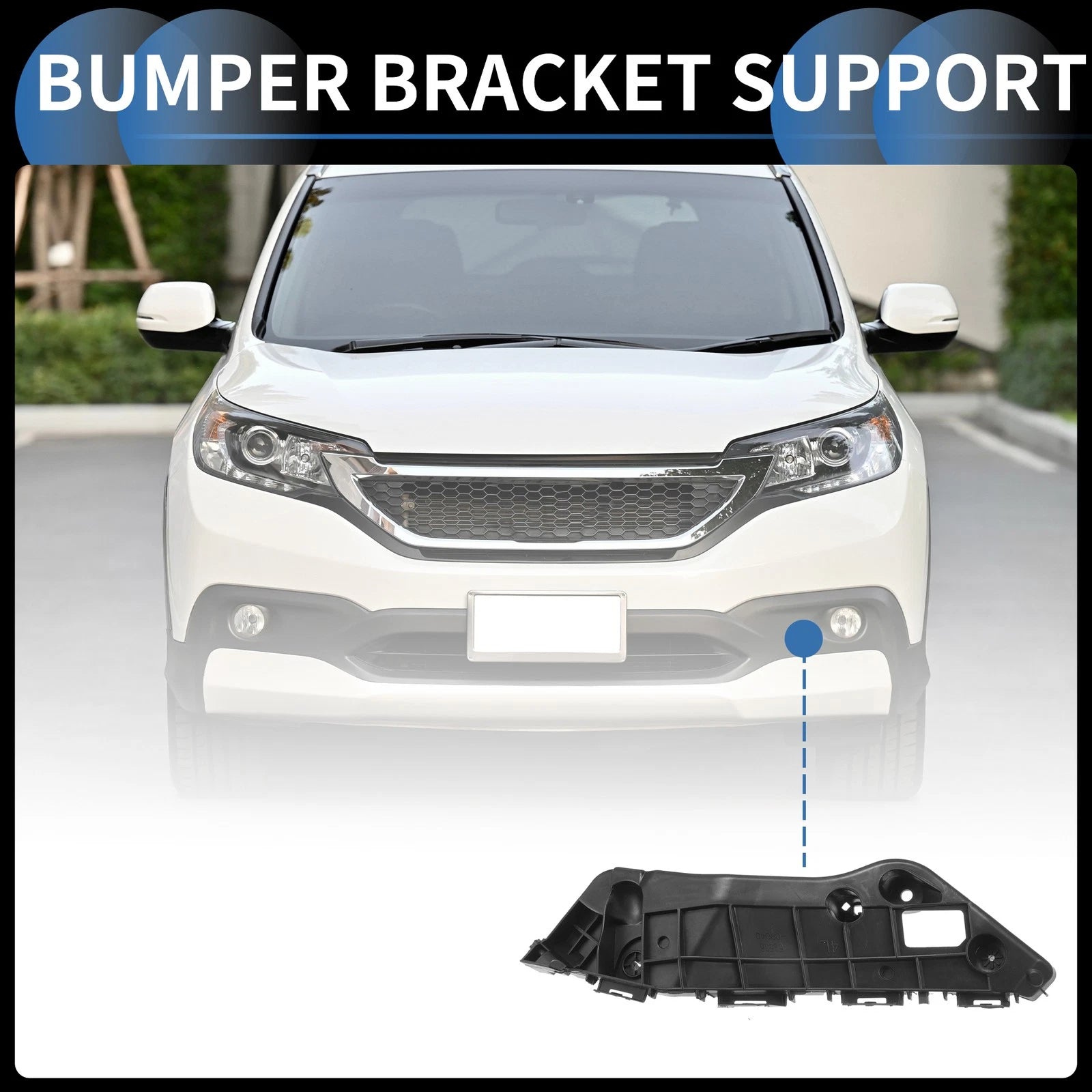 Left Front Bumper Retainer Bracket for Toyota RAV4 (2013–2018)