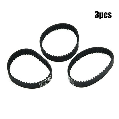 3pcs Soft Front Brush Belts for Shark AZ1002, AZ1000, AX950, AX951, ZU782