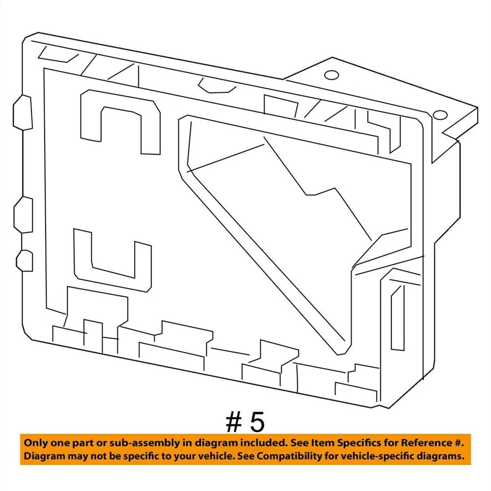 ECM Mounting Bracket for Tahoe Yukon Escalade (2015–2018)