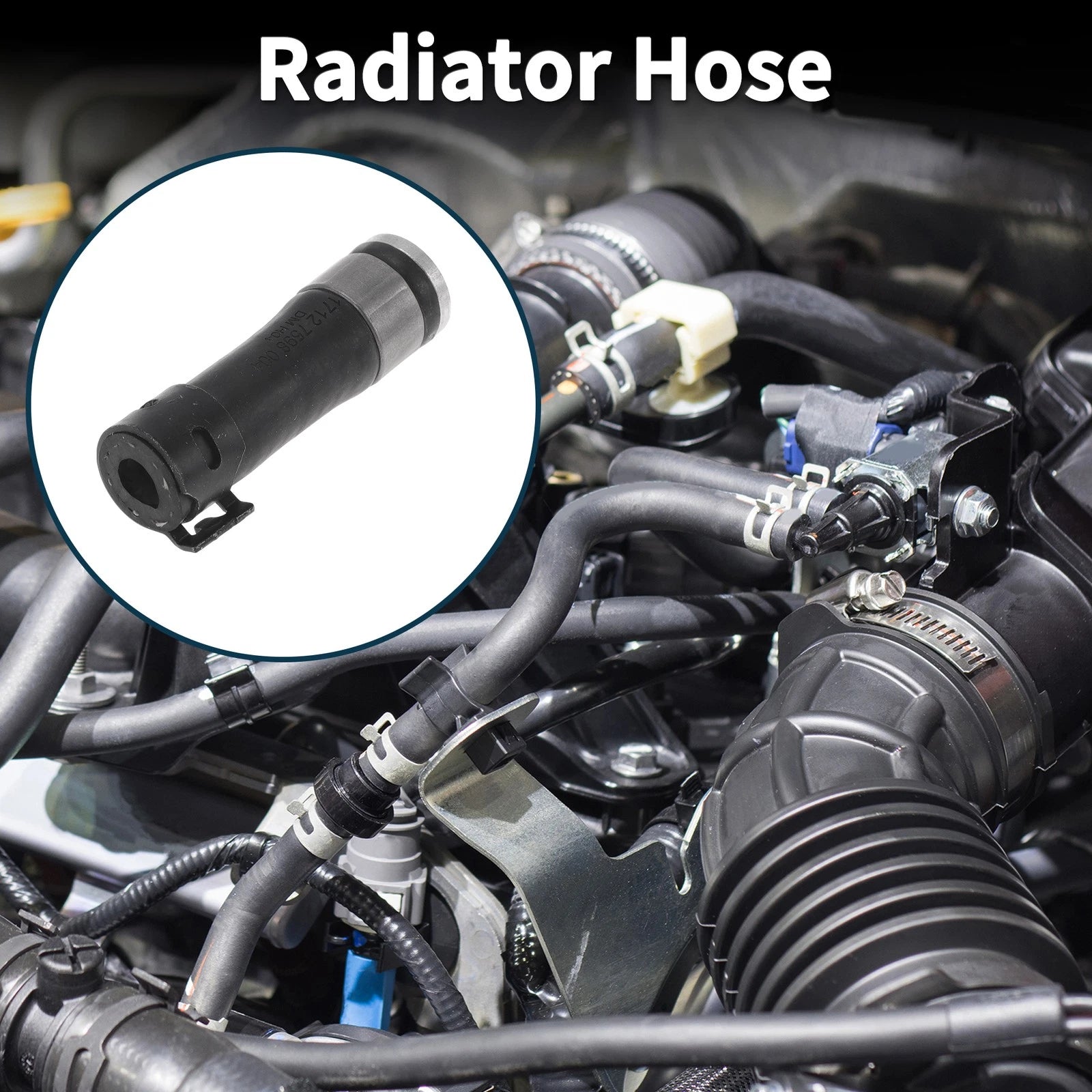 Radiator Hose Coolant Tube Replacement for BMW X6 (2010–2011)