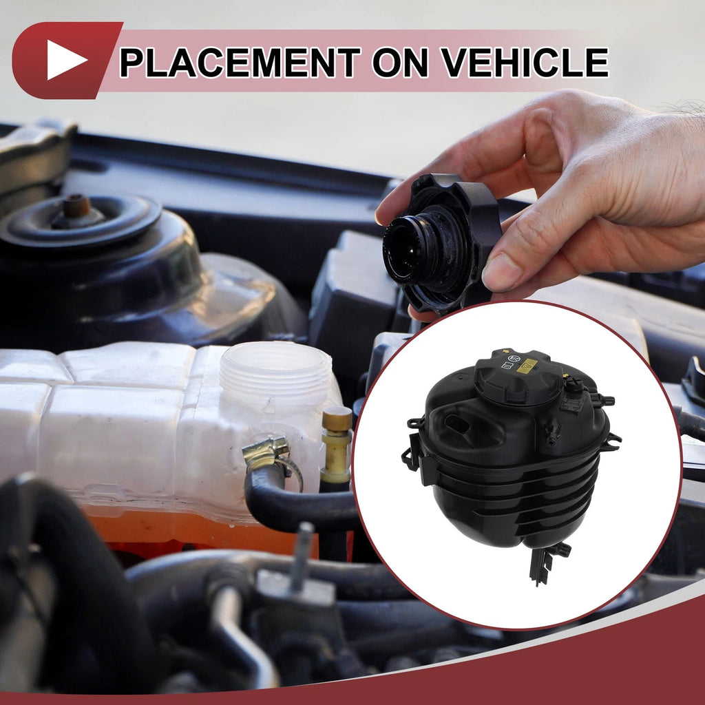Coolant Expansion Tank with Cap Replacement for BMW 330i (2017–2019)