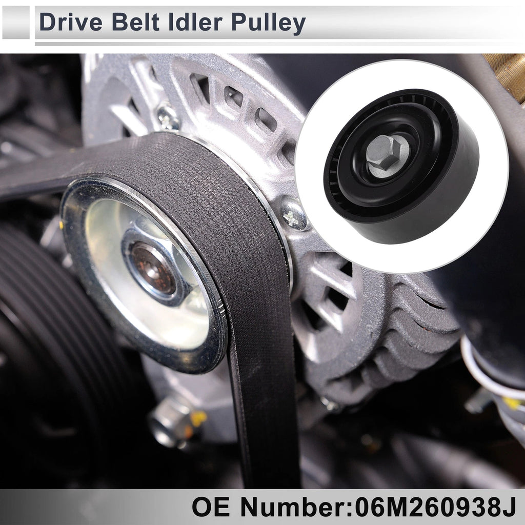 Drive Belt Idler Pulley Replacement for Audi A4 2016–2025