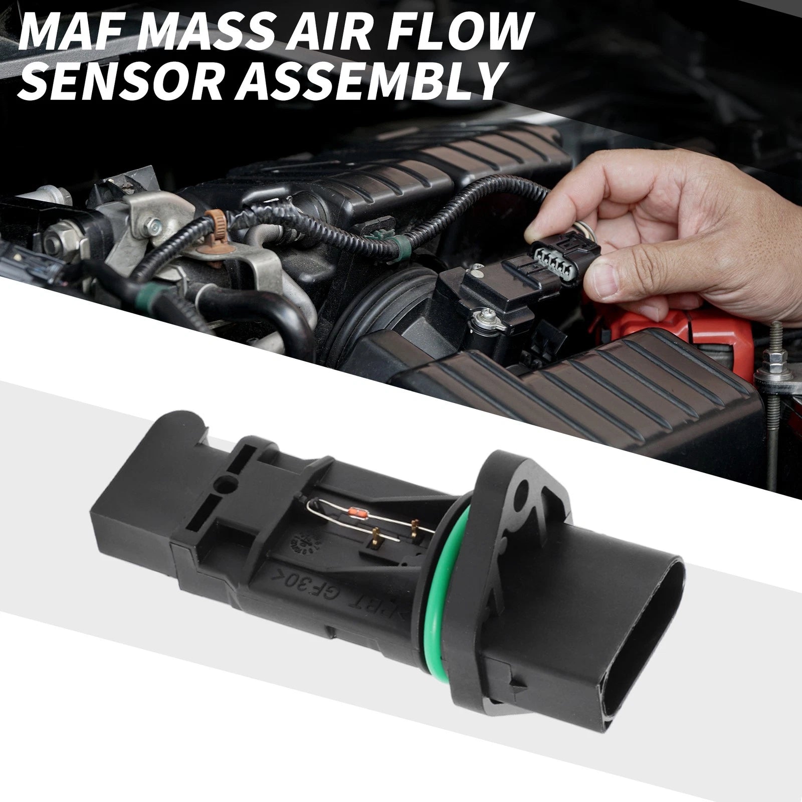 MAF Mass Air Flow Sensor Replacement for Volkswagen Jetta 2.0L (1999–2001)