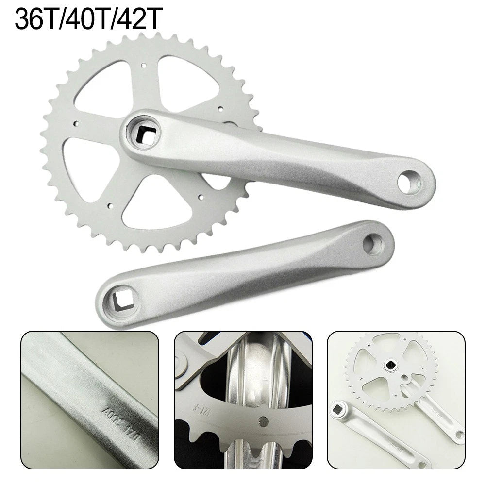 Single Speed Steel Chainwheel Set for