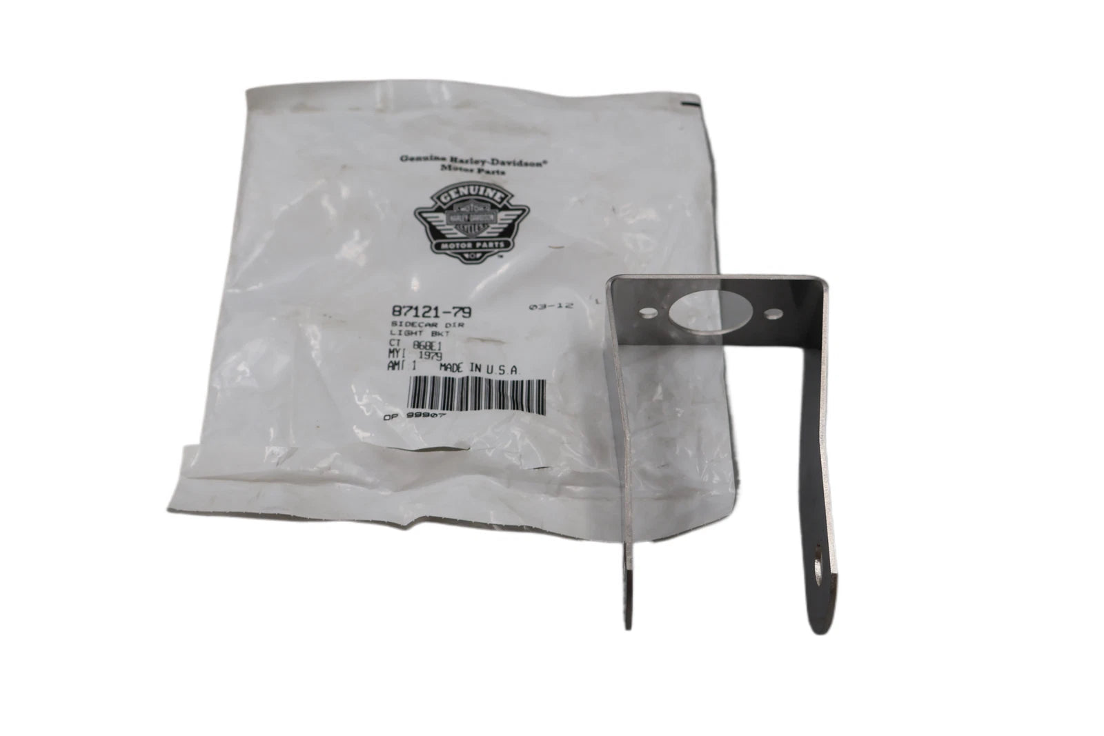 OEM Sidecar Directional Light Bracket for Harley-Davidson (1979–2011) 87121-79