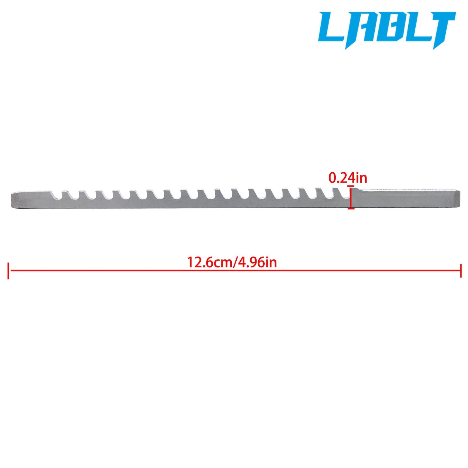 1/8" A Push-Type Keyway Broach for LABLT Pulley Bore