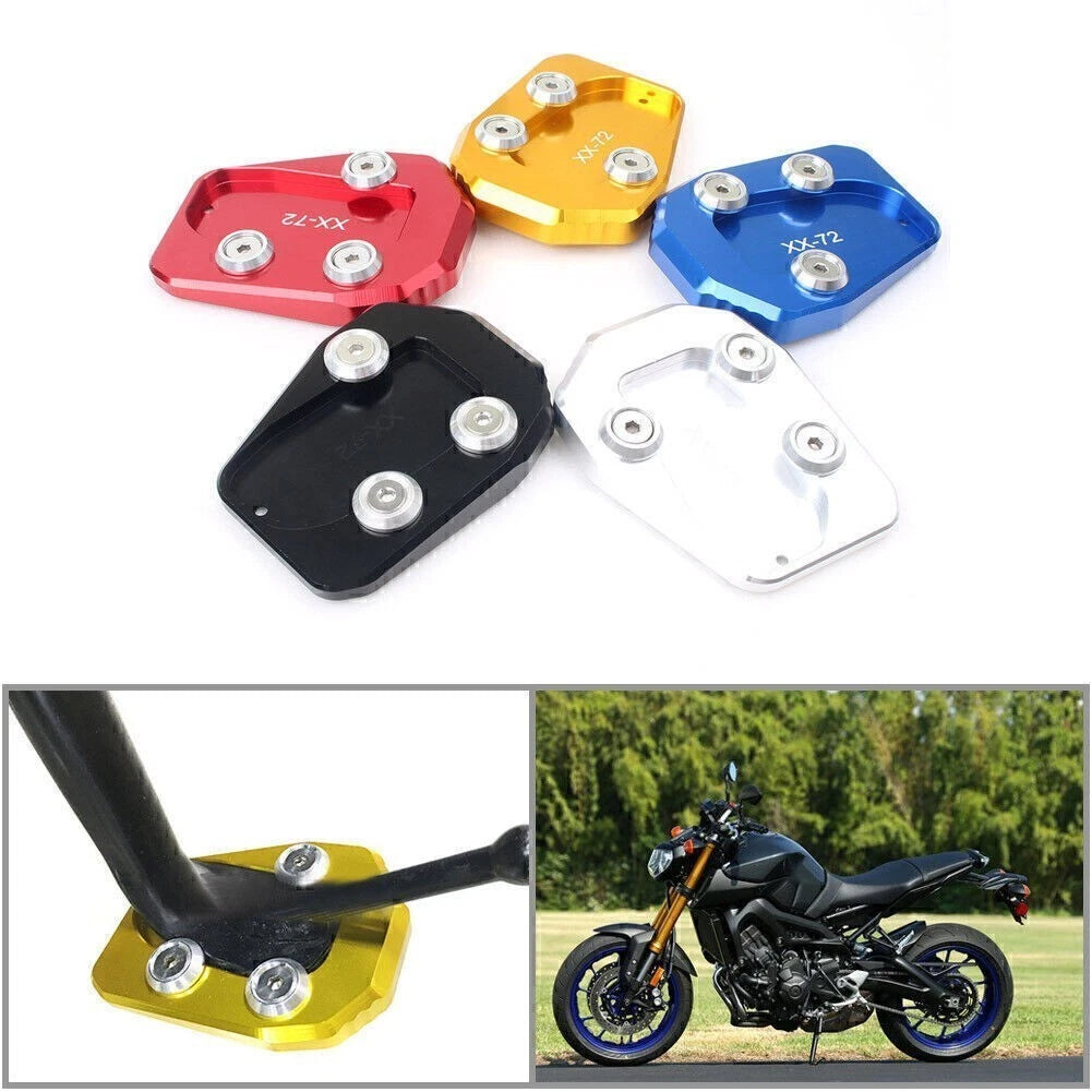 Side Kick Stand Extension Plate Pad for Yamaha MT-09 (2013–2015)