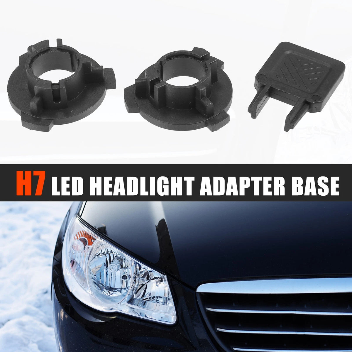 LED Headlight Adapter Base Set H7 for Volkswagen Tiguan (2015–2015)