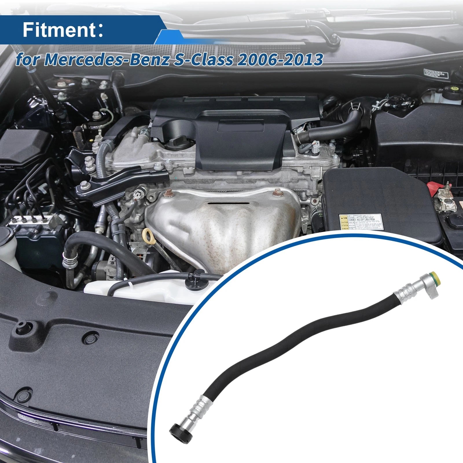 A/C Refrigerant Liquid Hose for Mercedes-Benz S-Class (2006–2013)