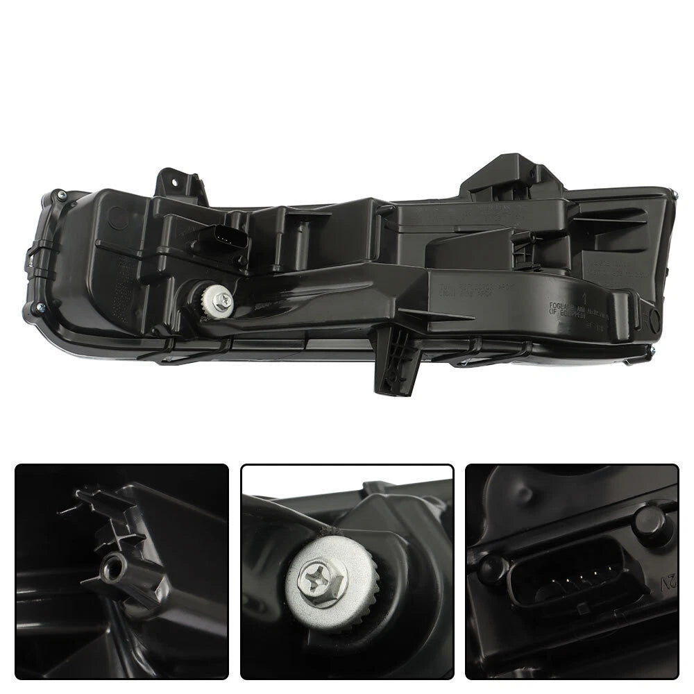 LED Front Fog Light DRL w/Turn Signal for Ford Mustang (2018–2020)
