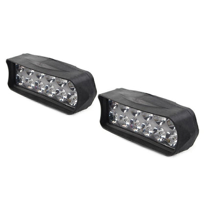 2X 12-LED Motorcycle Front Headlight Spot Fog Light for ATV UTV