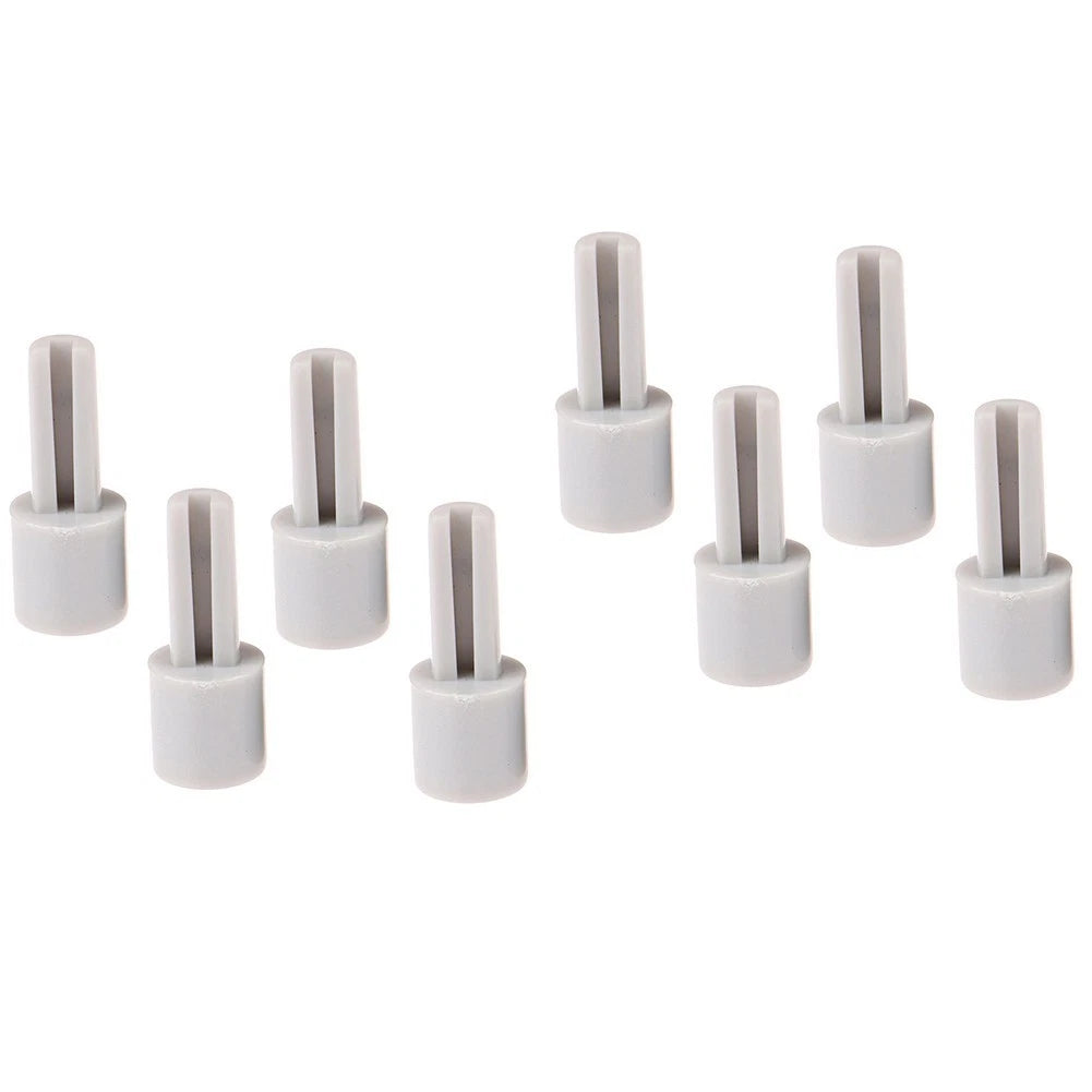 8PCS Potentiometer Extension Knobs 25mm Grey Plastic for Automotive Use