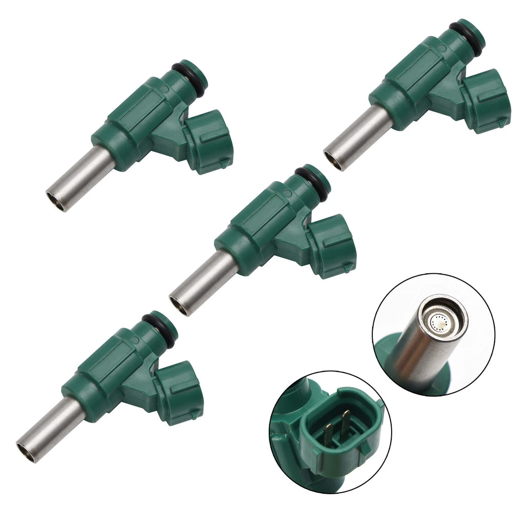 Set of 4 Fuel Injectors for Kawasaki Ninja ZX10R ZX1000 (2011–2017) 49033-0027