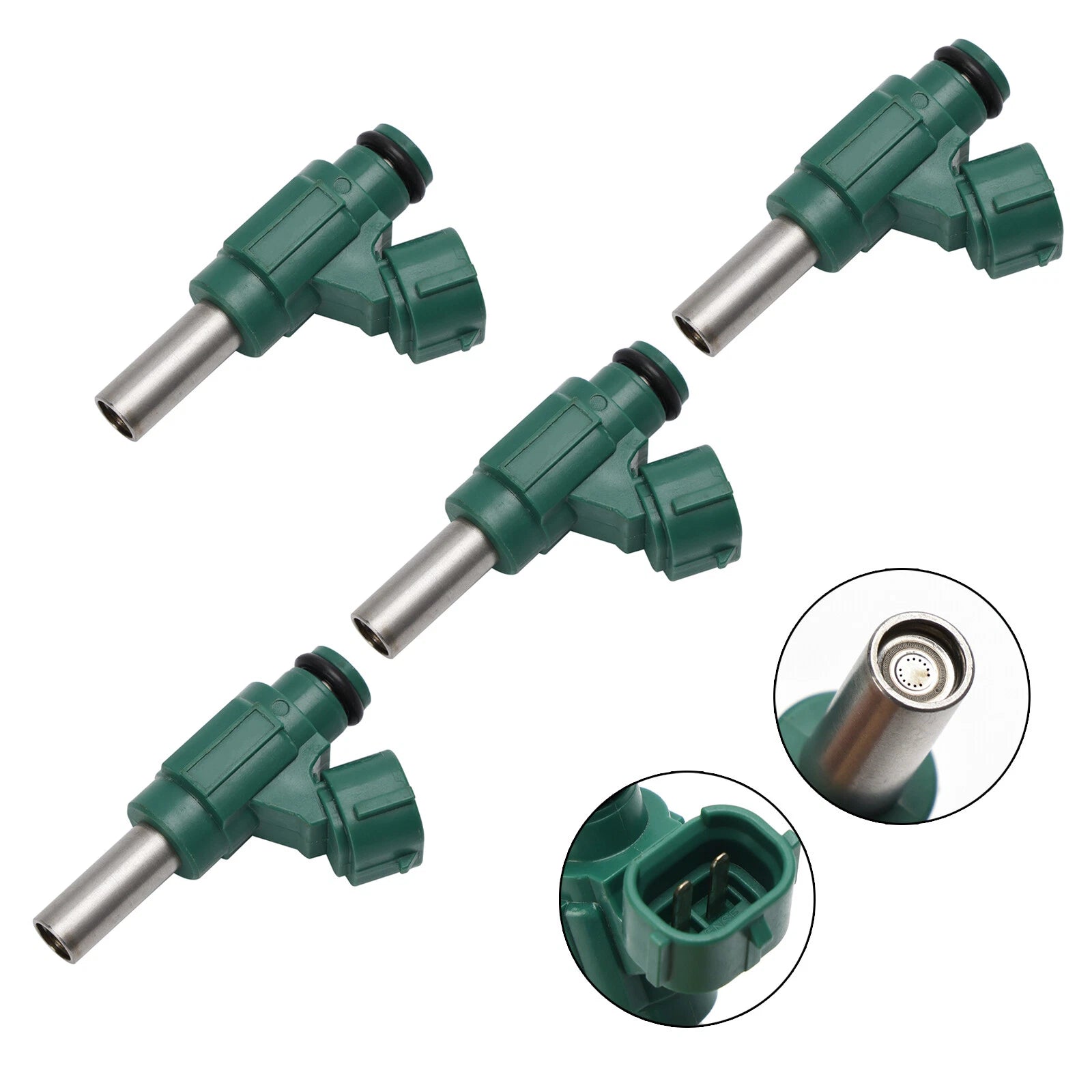 Set of 4 Fuel Injectors for Kawasaki Ninja ZX10R ZX1000 (2011–2017) 49033-0027