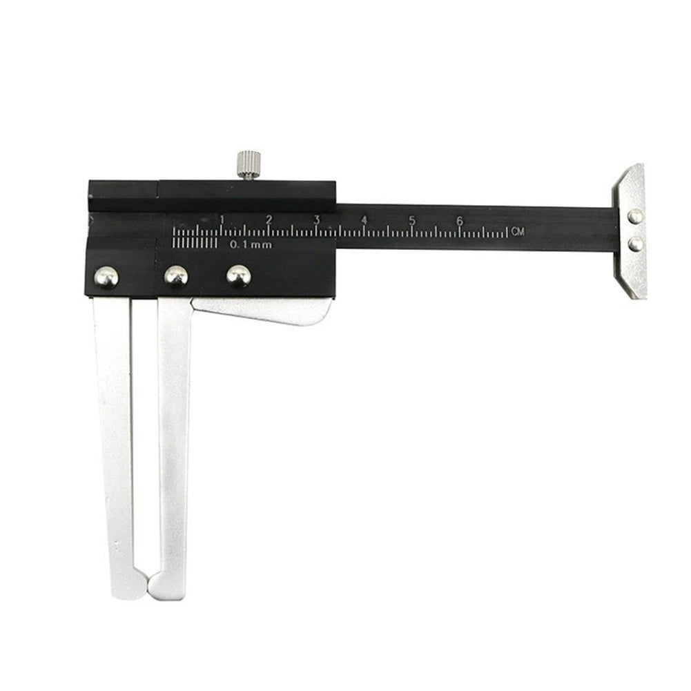 Brake Disc Thickness & Tire Tread Depth Gauge with Locking Screw Feature