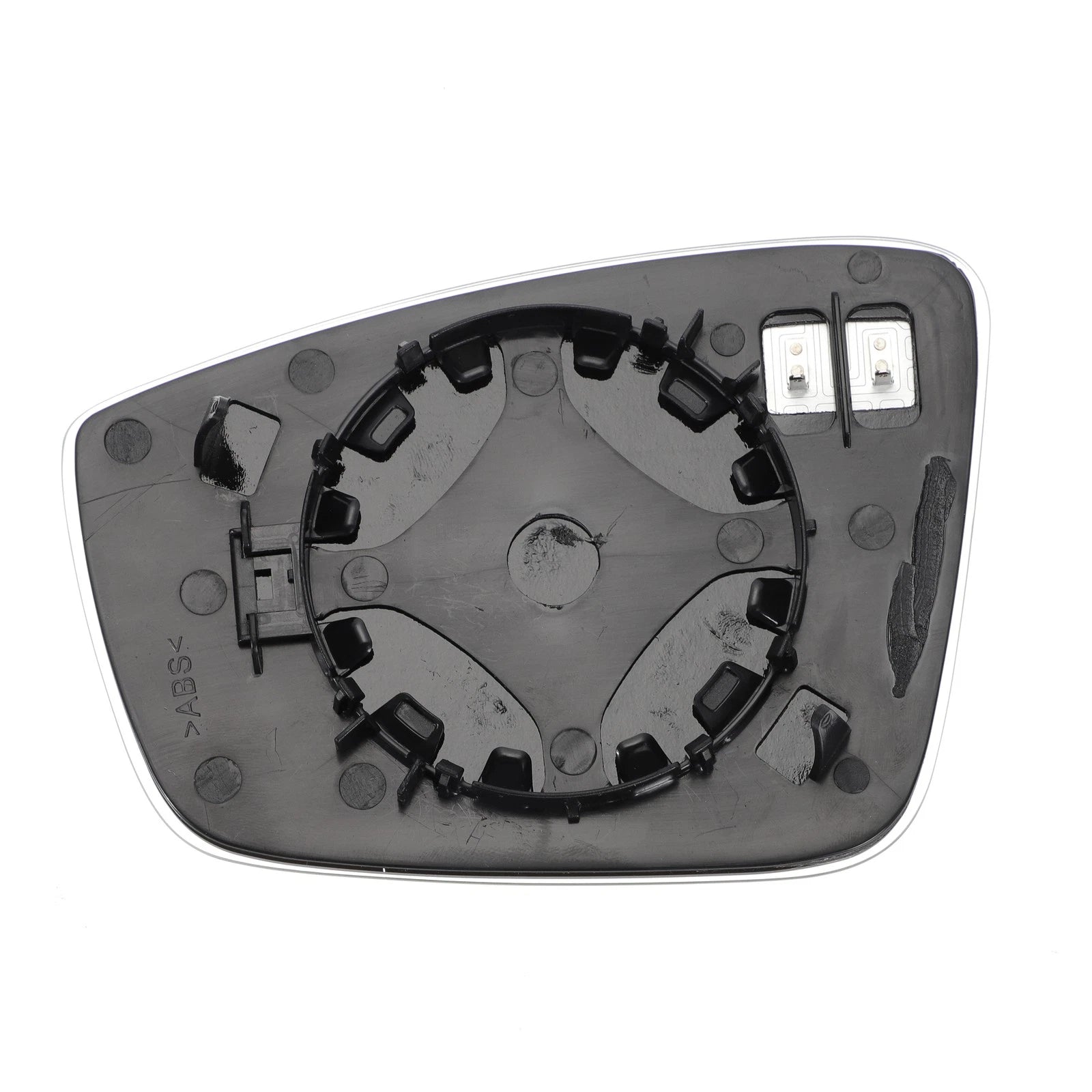 Right Side Heated White Mirror Glass for Skoda Mii (2012–2019)