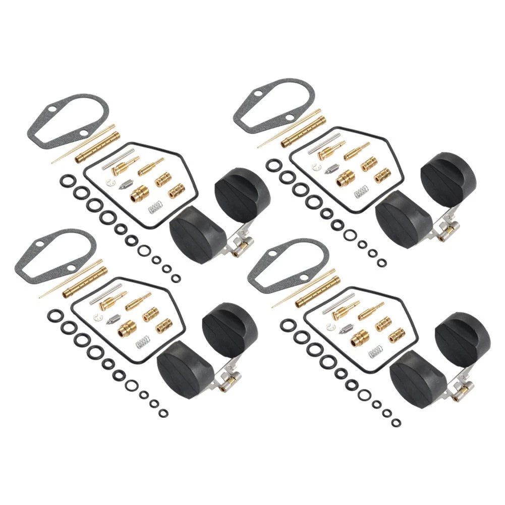 4X Carburetor Rebuild Kit Jets Gaskets for Honda CB500 (1971–1973)