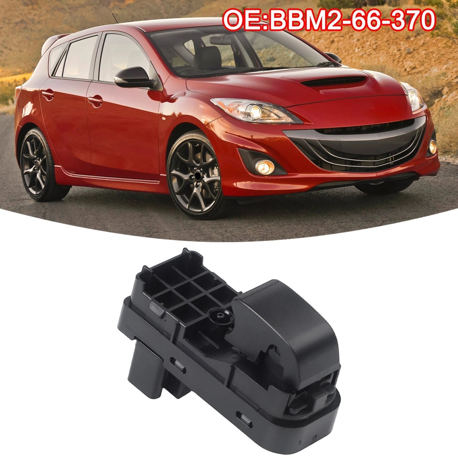 Window Control Switch for Mazda 3 (2004–2009) Front Right Side