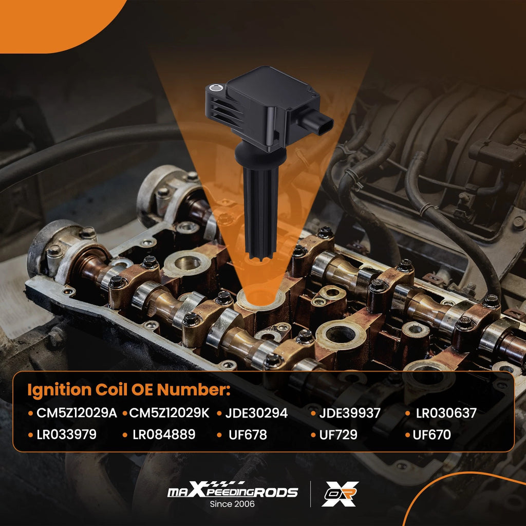 4X Ignition Coils for Ford Edge Escape Explorer Focus 2.0L (2013–2019) CM5Z12029K UF670