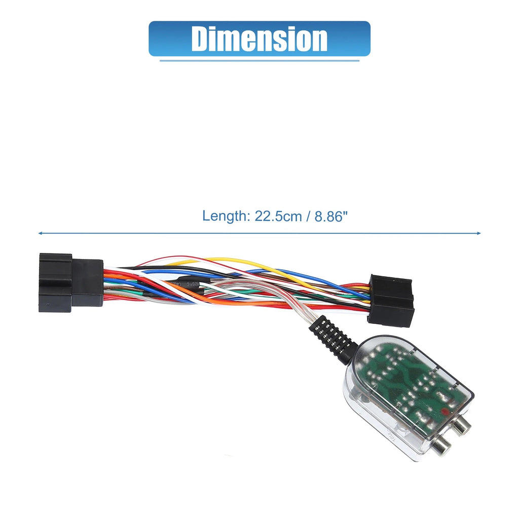 Amplifier Wire Adapter Interface for Chevrolet and GMC Factory Radio System (2000–2016)