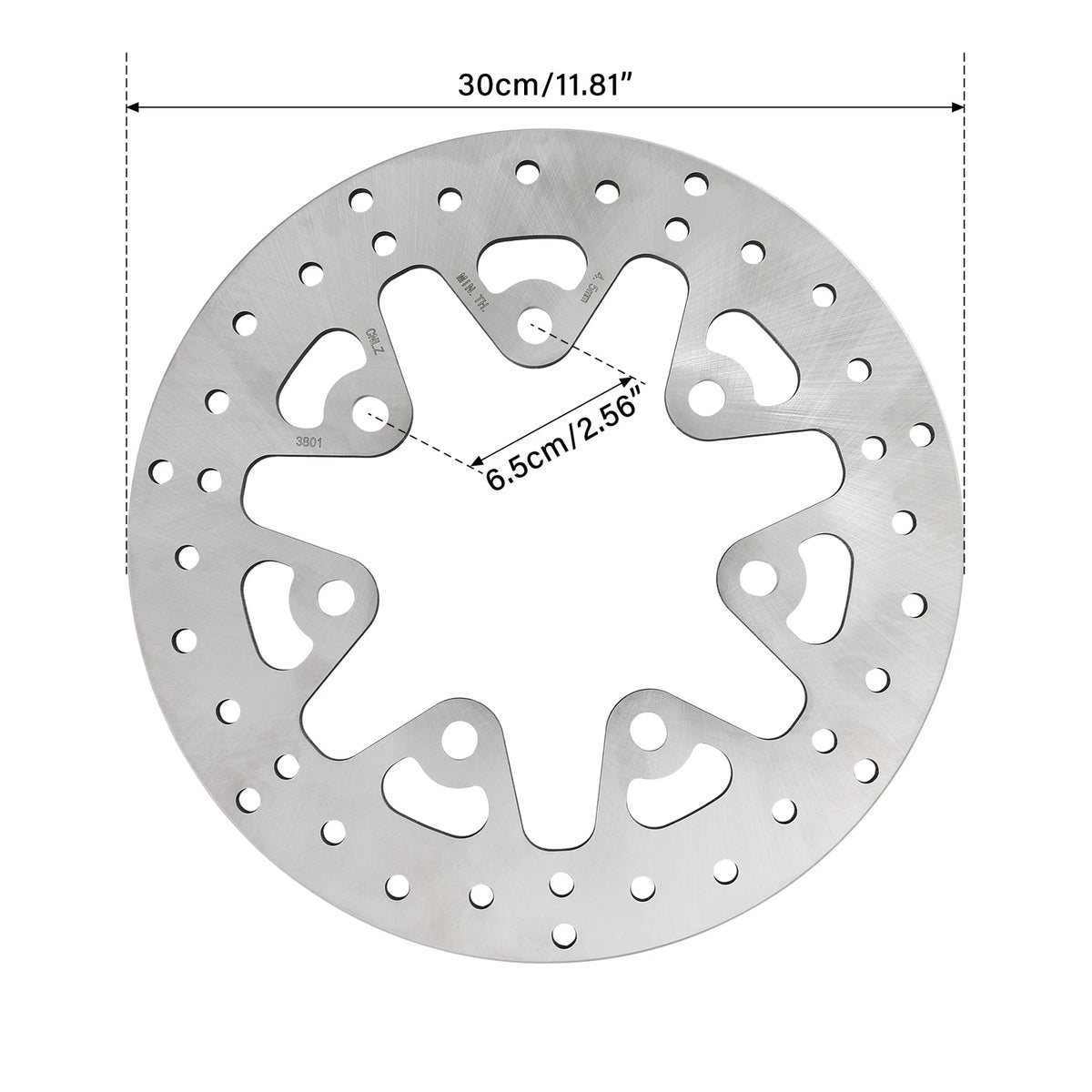 2X 11.8" Front Brake Disc Rotors for Harley Touring Electra Road Glide (2014–2025)