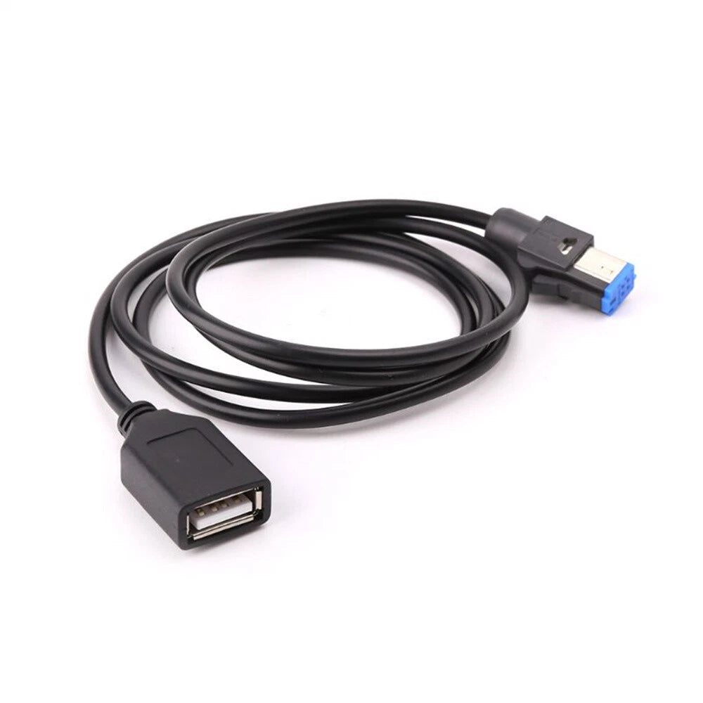 1m USB Audio Extension Cable Adapter for Nissan Teana Qashqai (2008–2019)