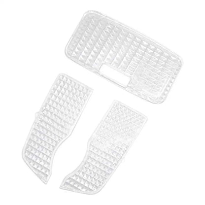 3Pcs Interior Map Dome Light Lamp Lens Cover Housing For Toyota Prius 2010-2015