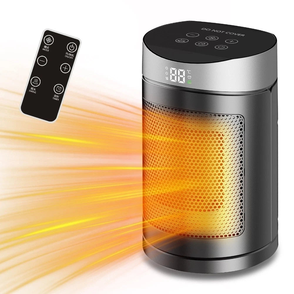 Smart Portable Hot Air Heater with Remote Control (6 Modes)