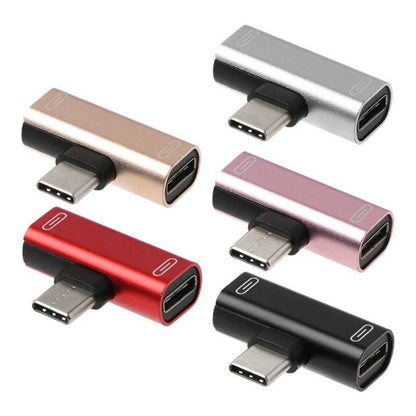 Dual Type C USB-C Audio Charging Adapter Splitter for AU