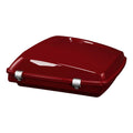Trunk Backrest Pad Mount Rack for Harley Touring (2014–2026) Billiard Red