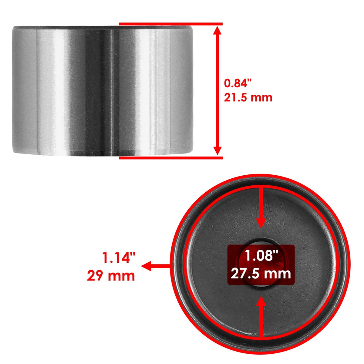 Intake Valve Tappet Replacement for Honda Pioneer 1000 2016–2022