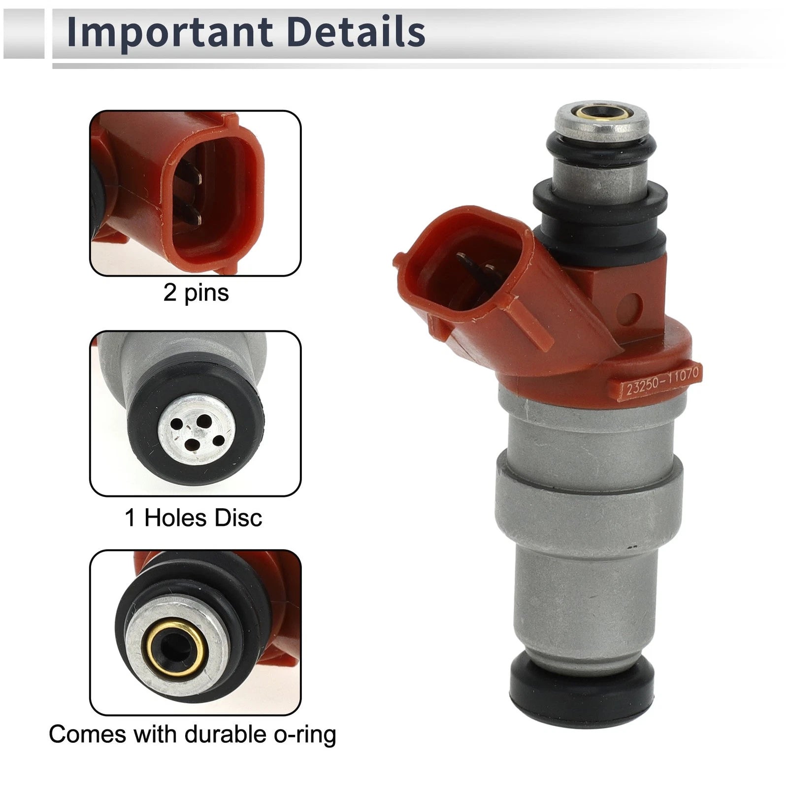 Fuel Injector Replacement for Lexus ES300 3.0L (1989–1995) 1 Pc