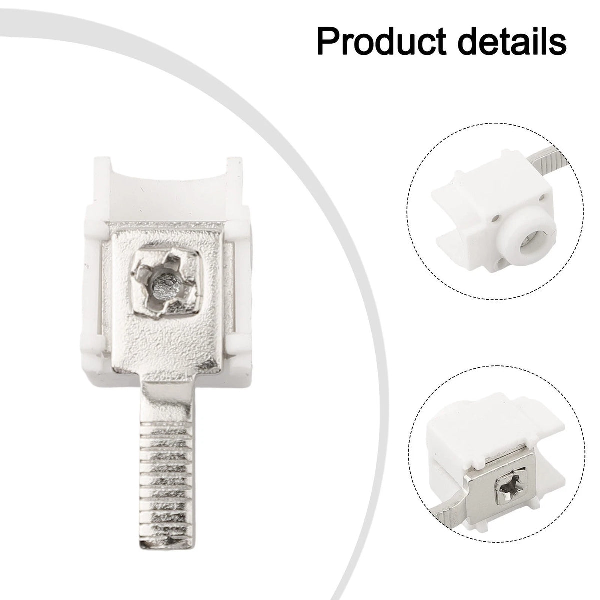 Set of 10 Busbar Terminal Blocks for Reliable Electrical Connections