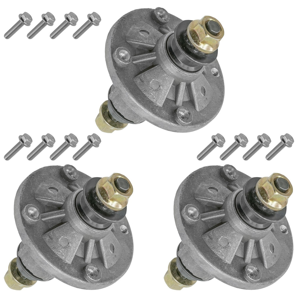 3 Spindle Assemblies Replacement for John Deere LA145 LA150 LA155 LA165 (1998–2008)