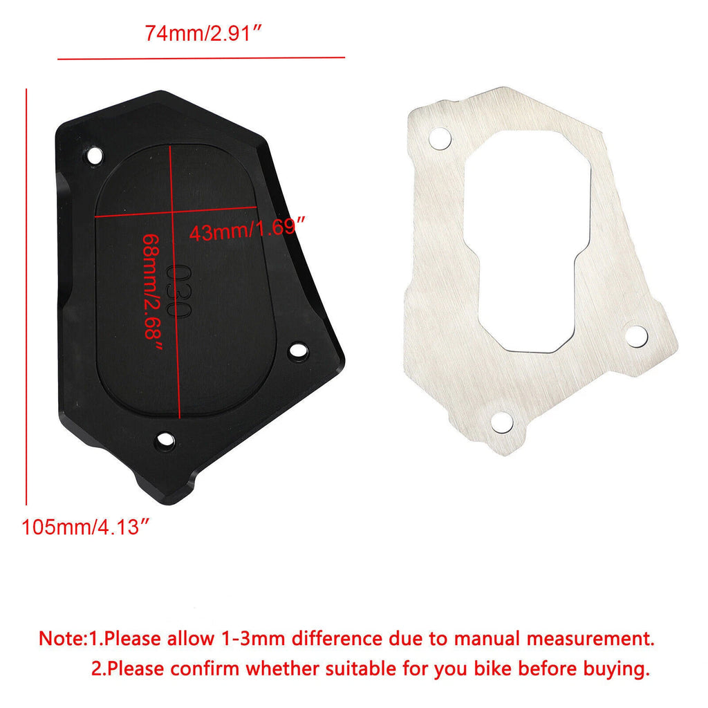 Kickstand Side Stand Extension Pad for BMW R1200GS ADV LC (2014–2016)