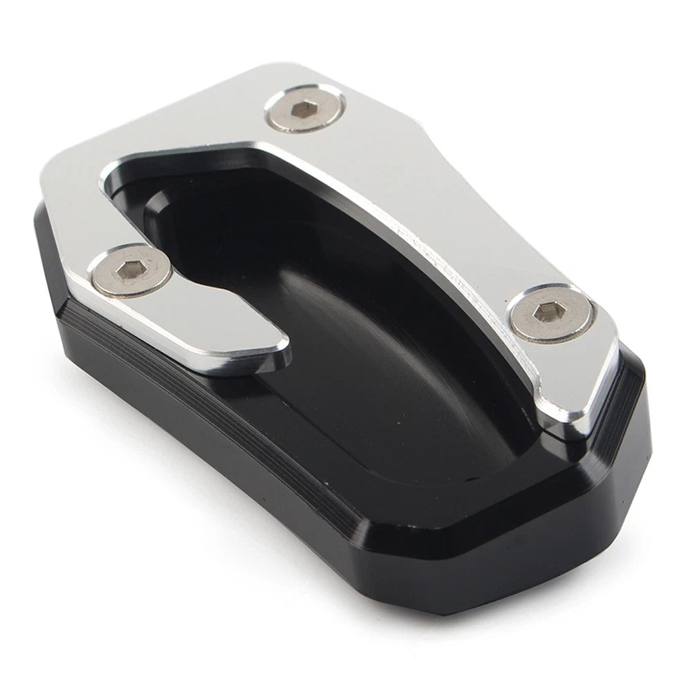 Side Kickstand Extension Plate Pad for Yamaha TMAX 530 (2017–2019) Silver