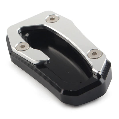 Side Kickstand Extension Plate Pad for Yamaha TMAX 530 (2017–2019) Silver