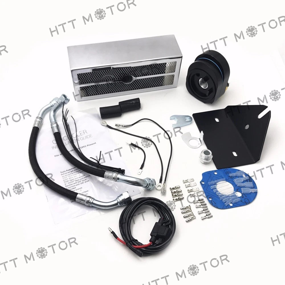 Reefer Oil Cooler Mounting Bracket for Harley Dyna (1993–2007)