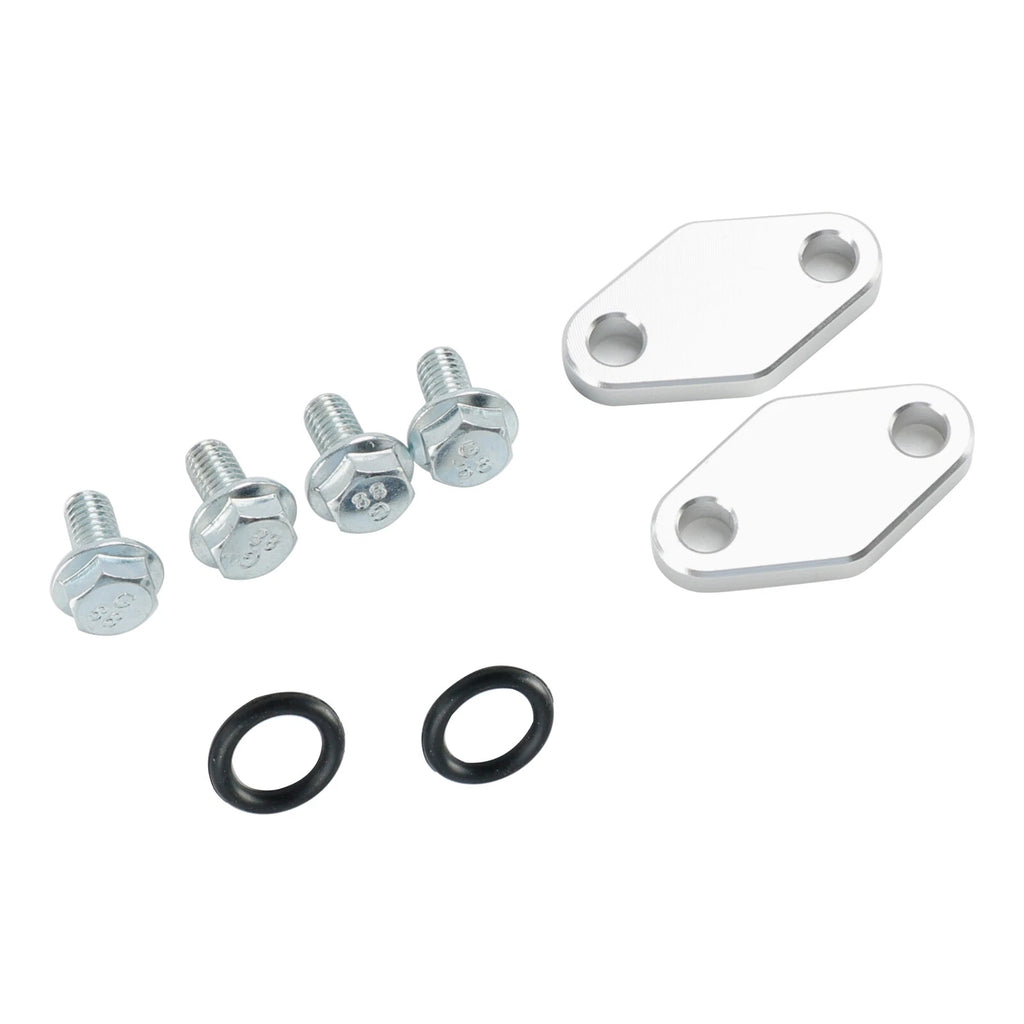 Oil Cooler Block Off Plates Kit for Suzuki GSXR1000 (2001–2008) T9