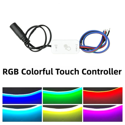 Touch Sensor RGB LED Strip Dimmer for DC5V 24V Input
