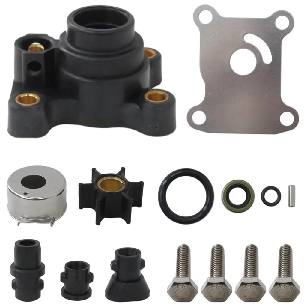 Water Pump Impeller Kit W/Housing for Johnson Evinrude 9.9-15 hp (0394711)