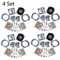 Set of 4 Carburetor Repair Kits for Husqvarna 257 250R Poulan 2800 3300 K20-HDA