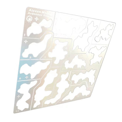 Stenciling Template for Model Craft (1/35, 1/100)