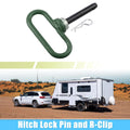 Magnetic Trailer Hitch Pin Clip Replacement for Lawn Mower (5–3.5 in) (2005–2015)