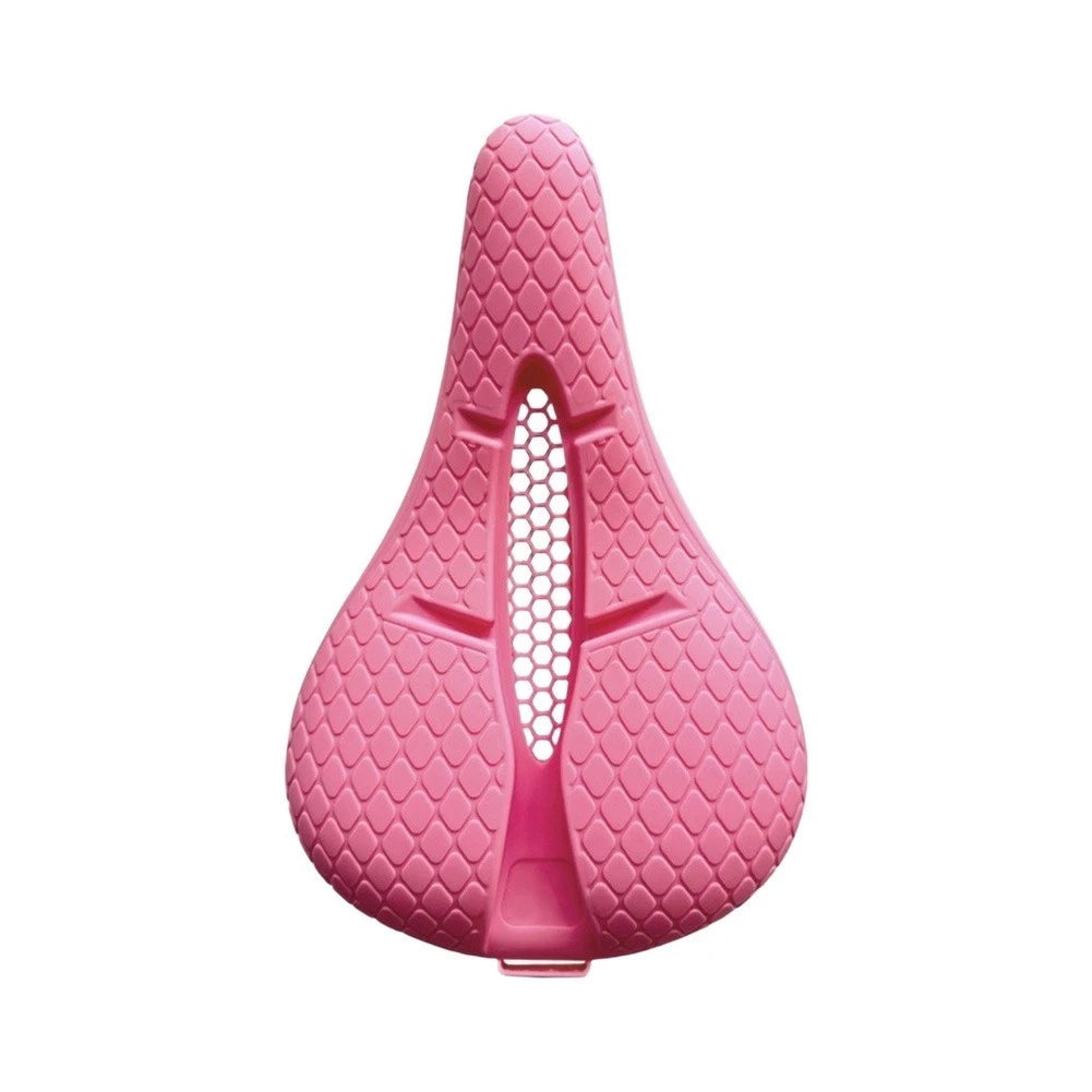 Thick Silicone Saddle Cover for Bicycle (Breathable, Waterproof, Comfort Fit)