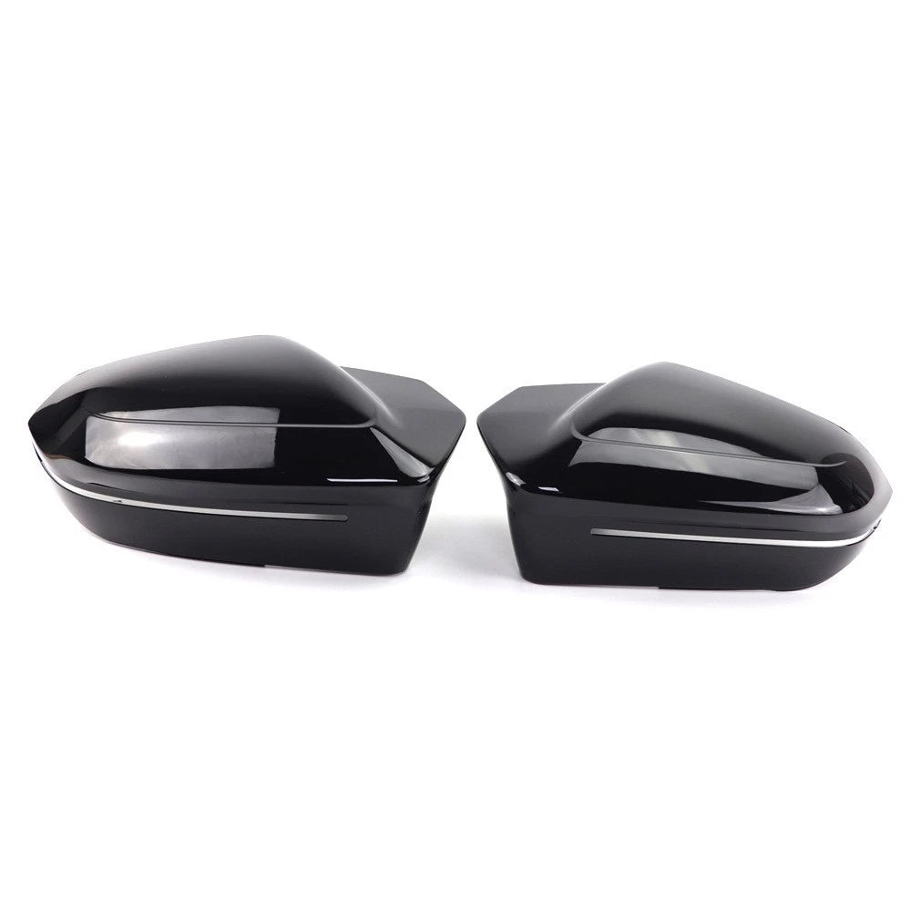 Gloss Black M-Style Mirror Caps for BMW 7-Series G70 (2022–Present), X3 G45 (2025–Present)