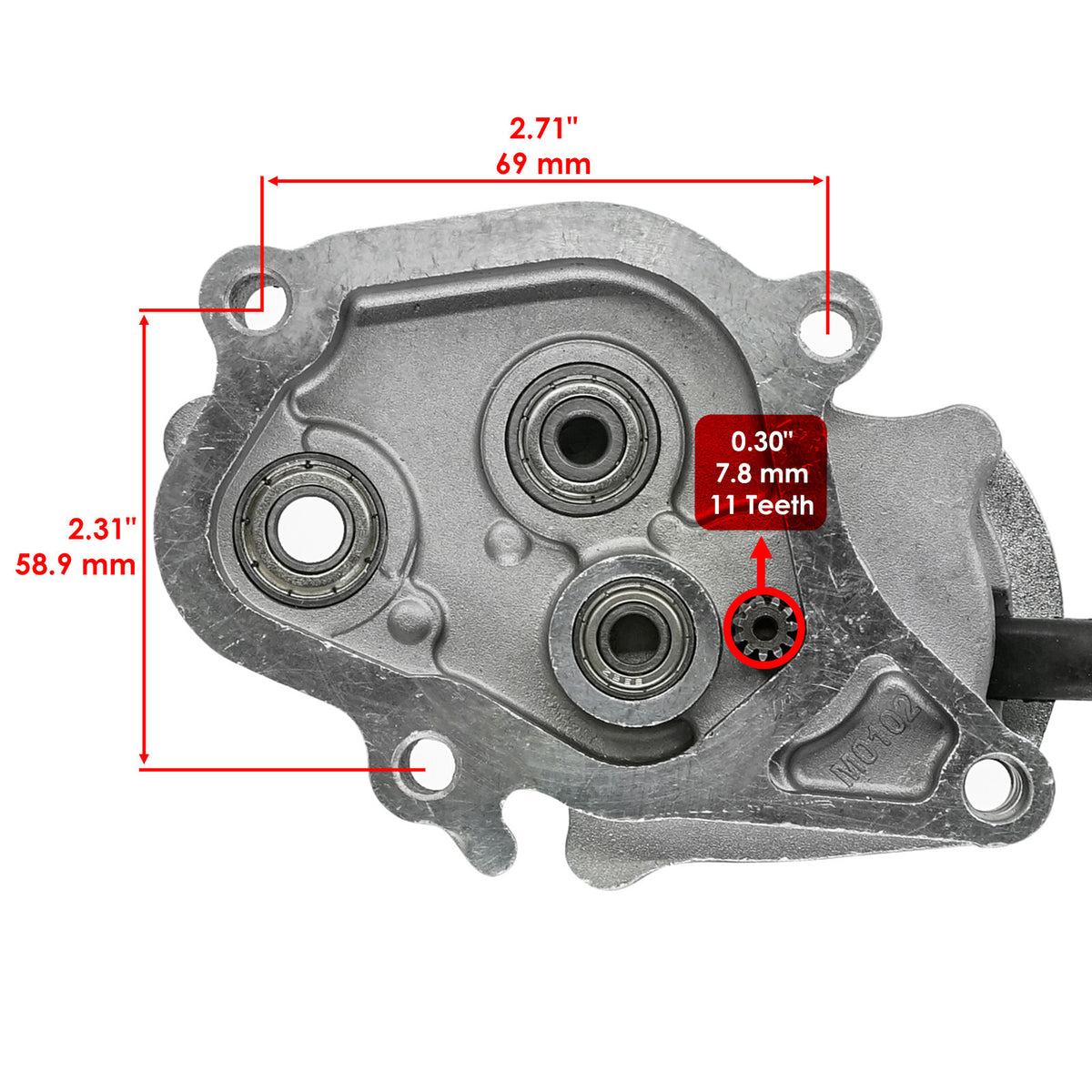 Power Shift Control Motor Replacement for Honda TRX450ES Foreman 4X4 (1998–2004)